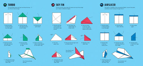 100 Jet Planes to Fold and Fly