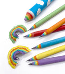 Recycled Rainbow Pencil & Eraser Set For Ages 5+