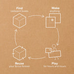 Makedo | Explore Cardboard Construction Kit A0050