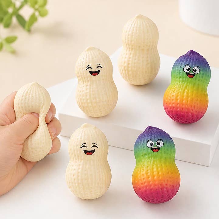 Slow Rise | Peanut Squeeze Squishy Toy - 1