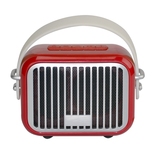 Bluetooth Mini Retro Speaker - Red