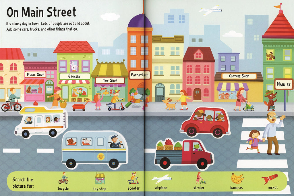 Big Stickers: Things That Go by Lauren Holowaty 3+ - 2