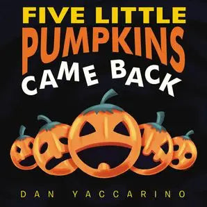 Five Little Pumpkins Book Board Book 1+
