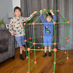 Glow-In-The-Dark Build-A-Fort | 85 pcs 5+ - 3