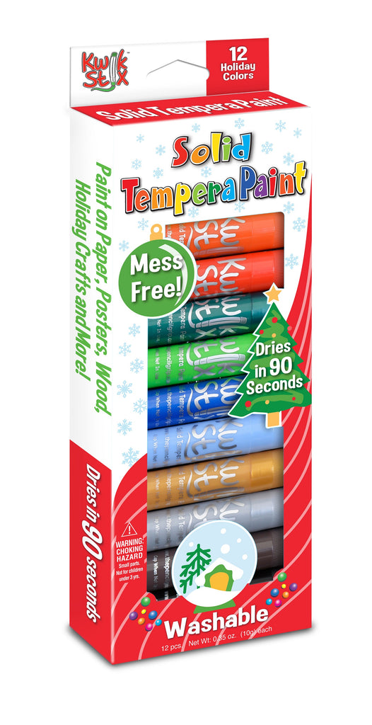 Kwik Stix  Solid Tempera Paint Sticks Holiday Limited Edition