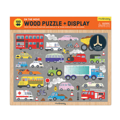 Puzzle 100 Wood Puzzle And Display On The Move