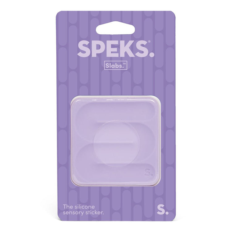 Slabs Silicone Sensory Sticker | Path Purple - 1