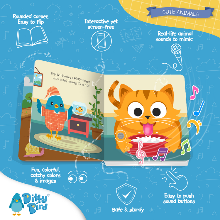 Ditty Bird | Cute Animals Book