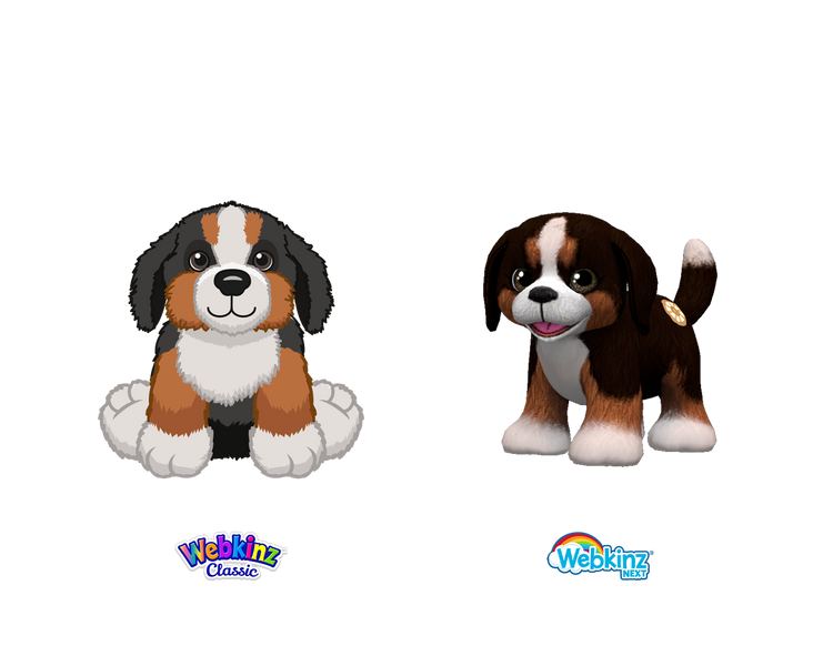 Webkinz Next | Bernese Mountain Dog - 3