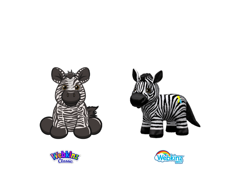 Webkinz Next | Zebra - 3
