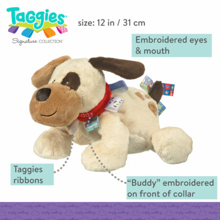 Taggies Soft Toy | Buddy Dog 0+ - 3