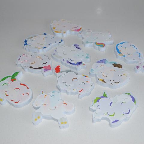 Color Changing Bath Stickers- Magical Creatures For Ages 1+