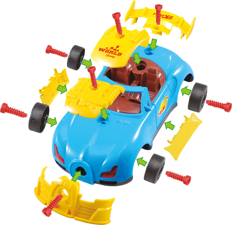 Build Your Own Racing Car For Ages 3+