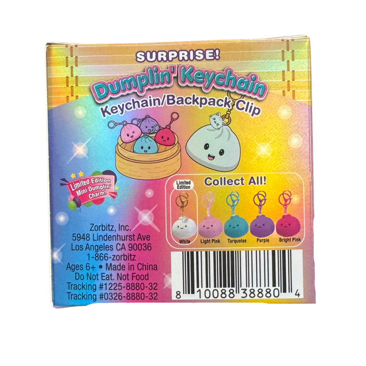 Dumplin | Plush Keychain And Backpack Clip Blind Box - 3