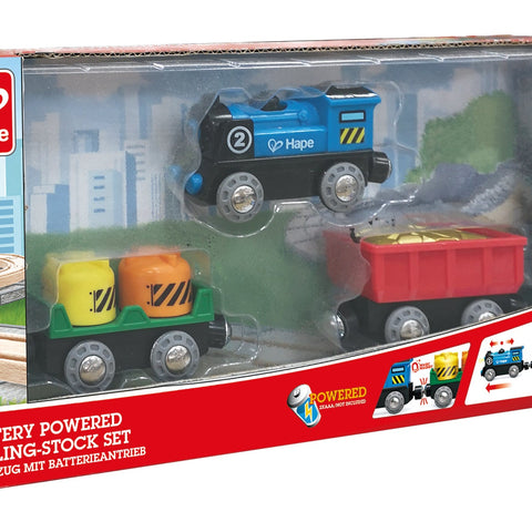 Battery Powered Rolling-Stock Train Set - CR Toys