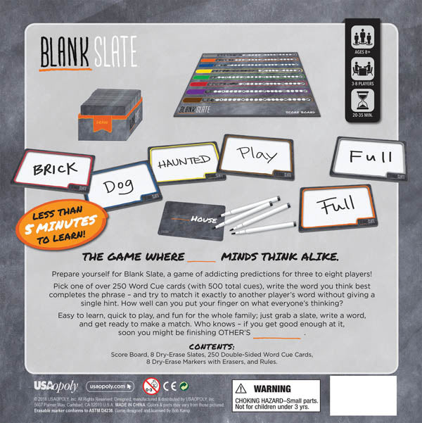 Blank Slate Game - CR Toys