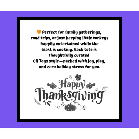 Turkey Time Totes | We’ll Do the Picking—You Do the Gobbling 😄