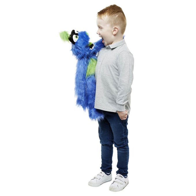 Monster Hand Puppet- Blue PC007708