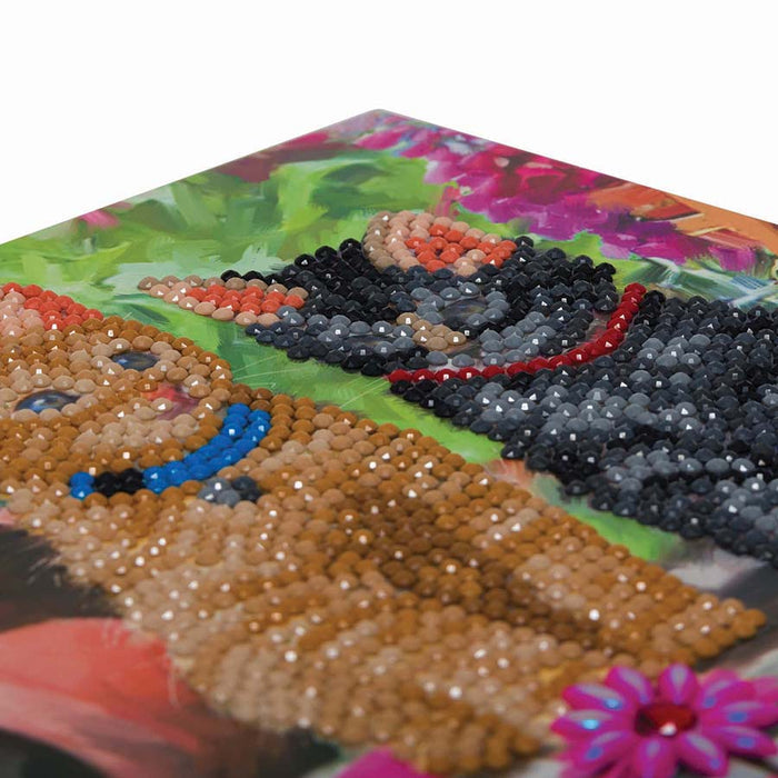 Crystal Art Card Kit | Cat Friends 8+ - 5