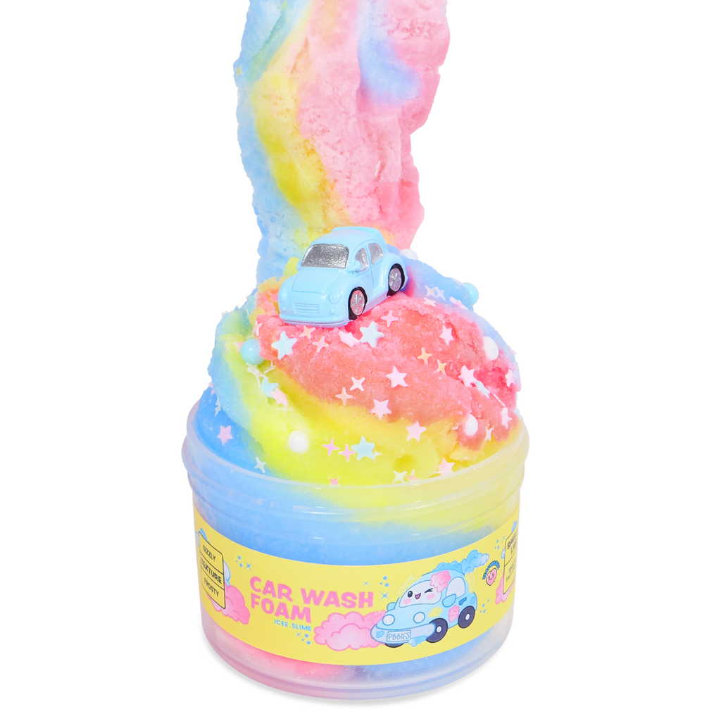 Peachybbies Slime | Car Wash Foam Icee Slime - 2