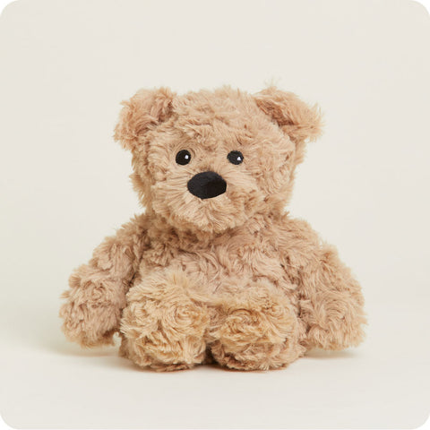 Warmies Junior | Brown Curly Bear - 1
