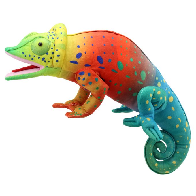 Large Chameleon Hand Puppet Pc009701