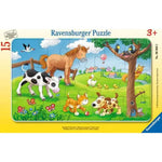 Puzzle | Cute Animal Friends | 15pc Frame Puzzle 3+ - 2