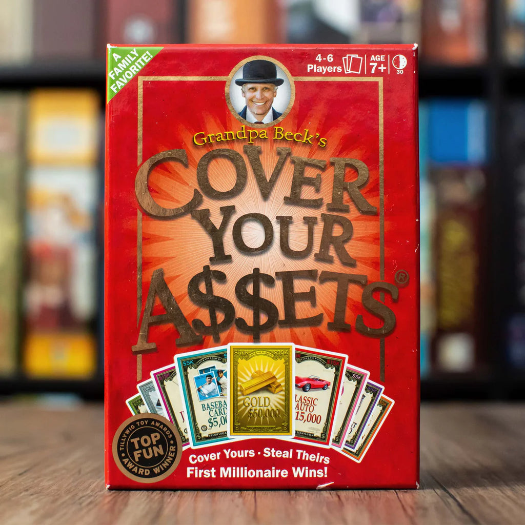 Cover Your Assets  Family Card Game "Top Seller"