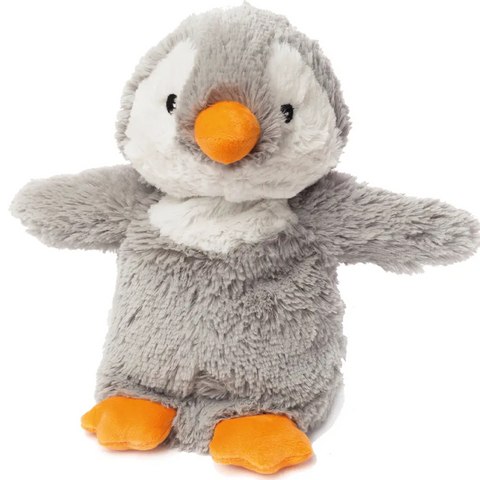 Cozy Plush Warmies Gray Penguin 3+ - CR Toys