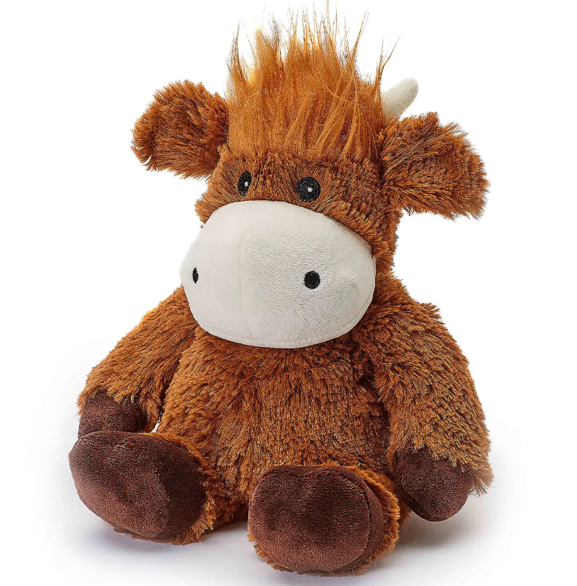 Cozy Plush Warmies Highland Cow  3+ - CR Toys