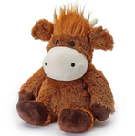 Cozy Plush Warmies Highland Cow  3+ - CR Toys