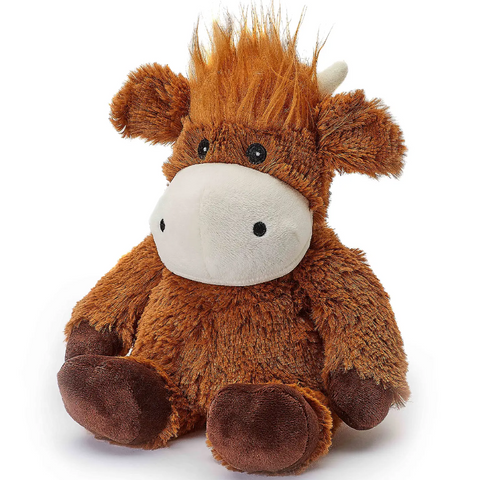 Cozy Plush Warmies Highland Cow  3+ - CR Toys