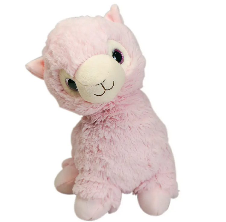 Cozy Plush Warmies Pink Llama 3+ - CR Toys