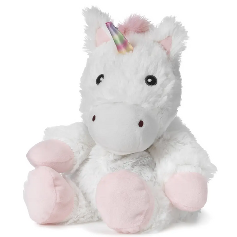 Cozy Plush Warmies White Unicorn 3+ - CR Toys