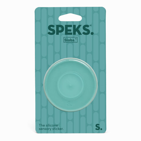 Slabs Silicone Sensory Sticker | Circle Path Green - 1