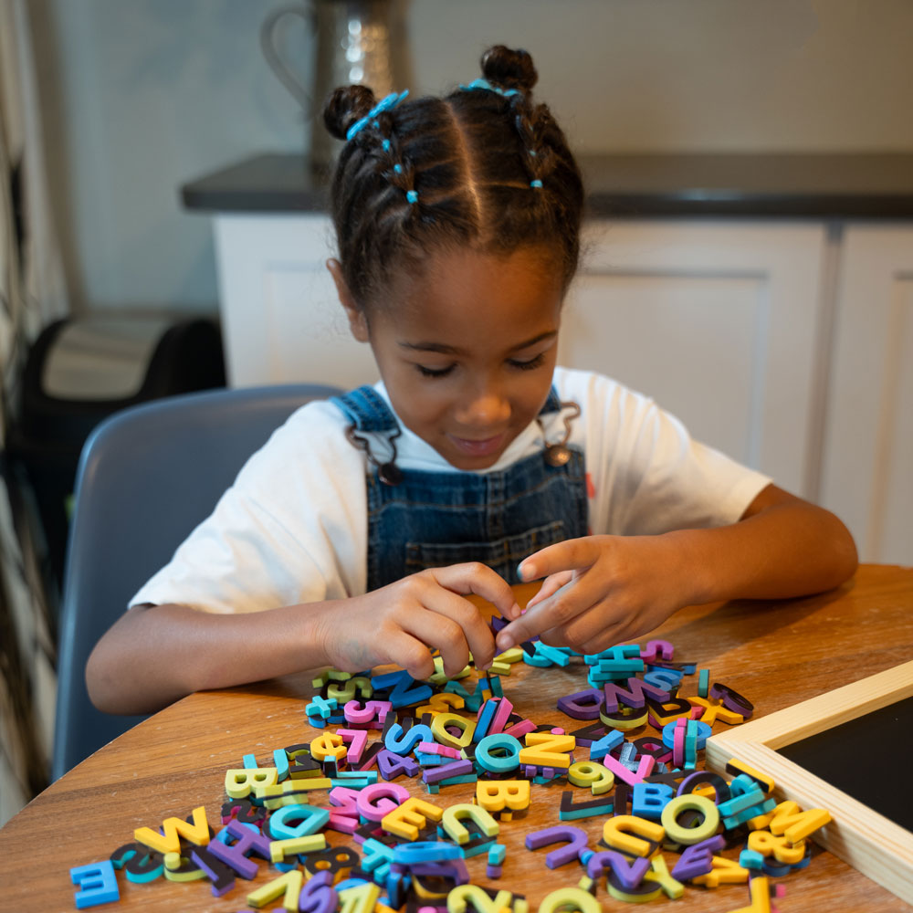 Magnetic Letters | Rainbow Story 200PC | 1" Letters - 4