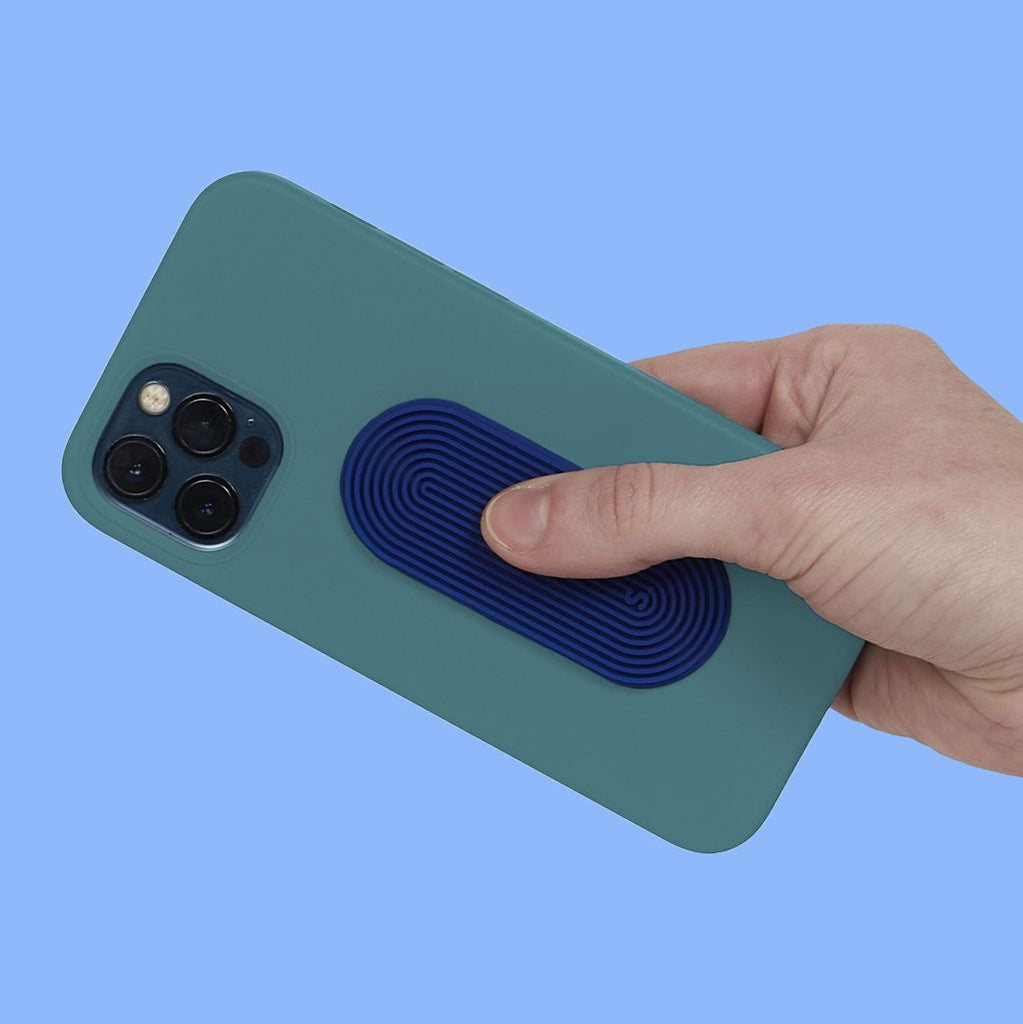 Slabs Silicone Sensory Sticker | Grooves Blue - 3