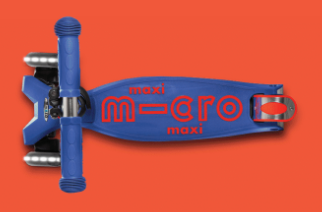 Deluxe Maxi Led Scooter-Blue - CR Toys