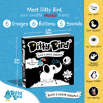 Ditty Bird |  Black And White Sound Book  New Born | USB-C - 2