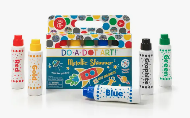 Do A Dots Metallic Shimmer Washable Dot Markers "Top Seller" - CR Toys