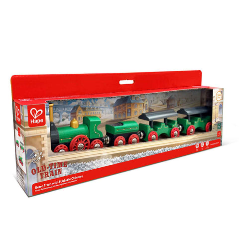 Retro Train with Foldable Chimney - CR Toys
