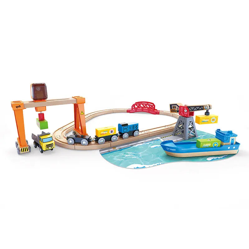 Lift And Load Harbor Train Set - CR Toys