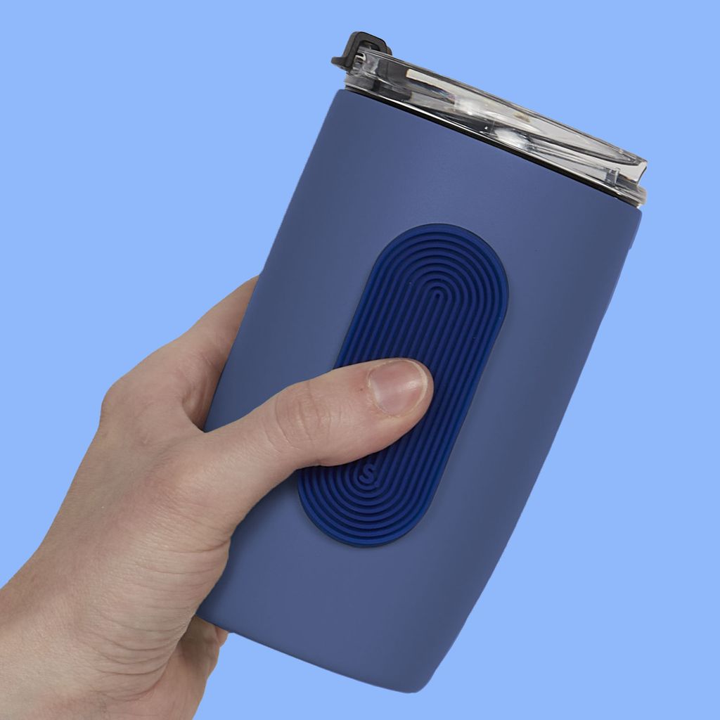 Slabs Silicone Sensory Sticker | Grooves Blue - 2