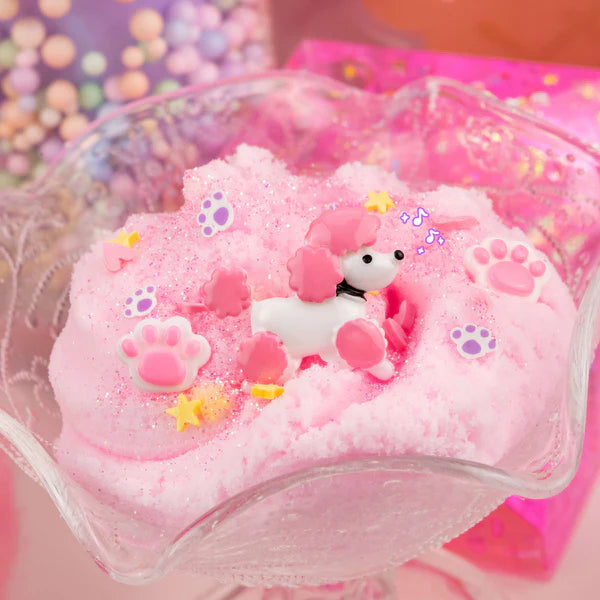 Fuzzy Pink Poodle Cloud Slime