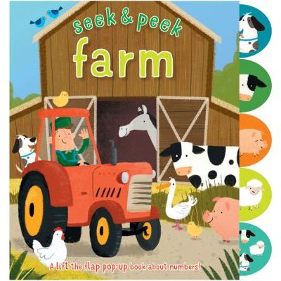 Seek & Peek Farm Pop-Up Board Book - 1