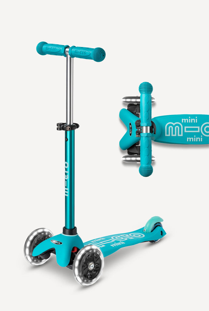 Deluxe Mini Led Micro Scooter | Aqua 2+ - 1