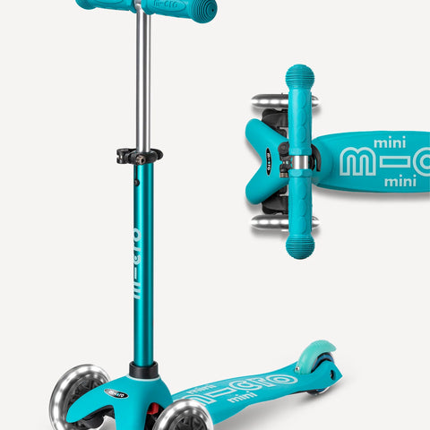 Deluxe Mini Led Micro Scooter | Aqua 2+ - 1