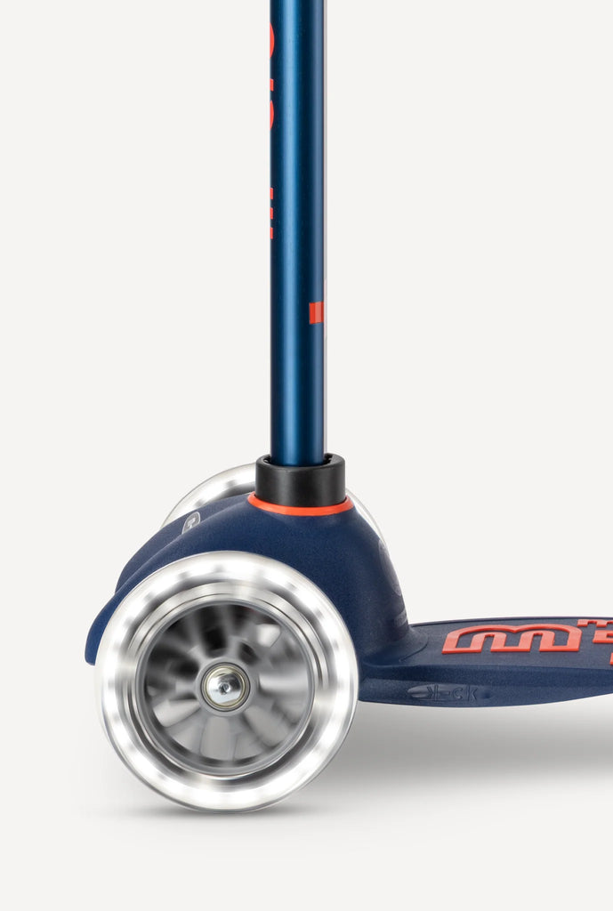 Deluxe Mini Led Micro Scooter | Navy Blue 2+ - 2
