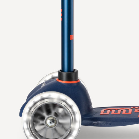 Deluxe Mini Led Micro Scooter | Navy Blue 2+ - 1
