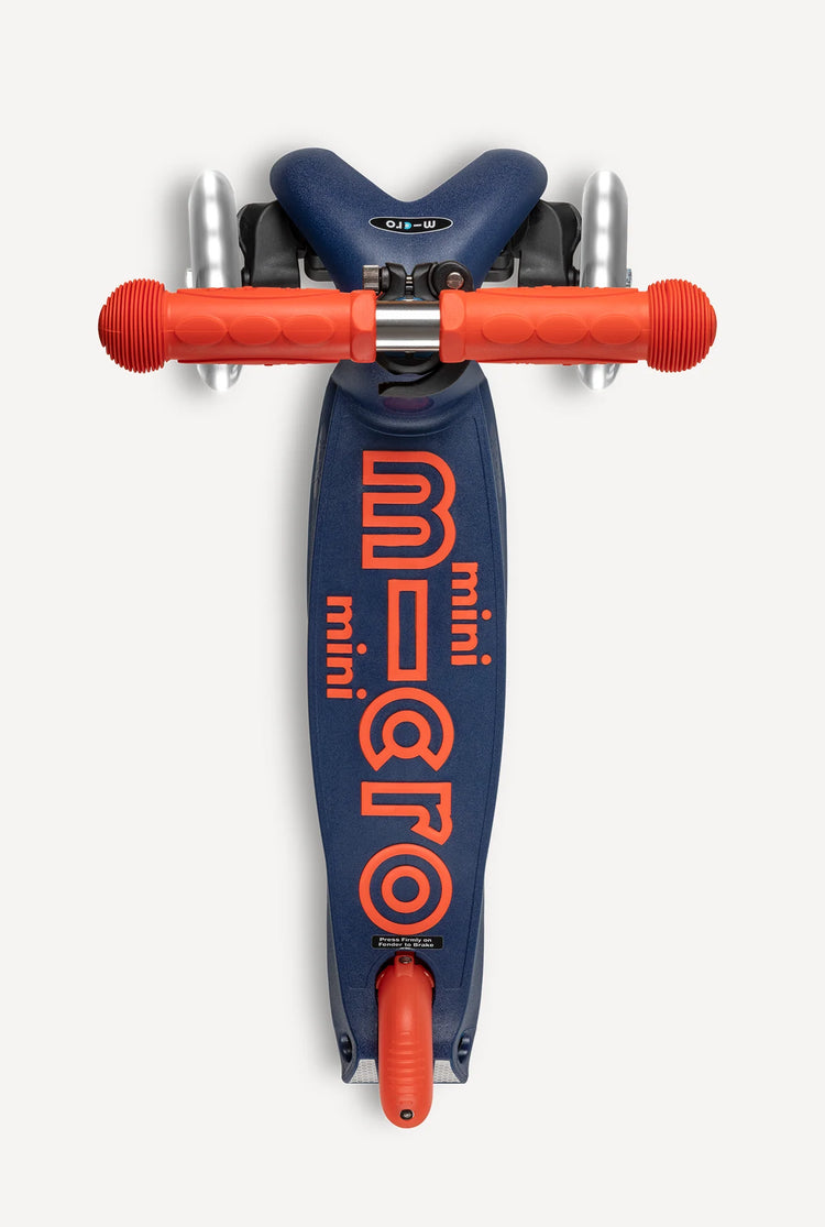 Deluxe Mini Led Micro Scooter | Navy Blue 2+ - 3